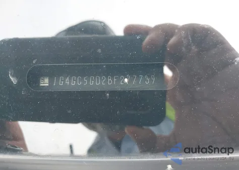 2011 Buick Lacrosse Cxl from USA, damaged, VIN 1G4GC5GD2BF277739